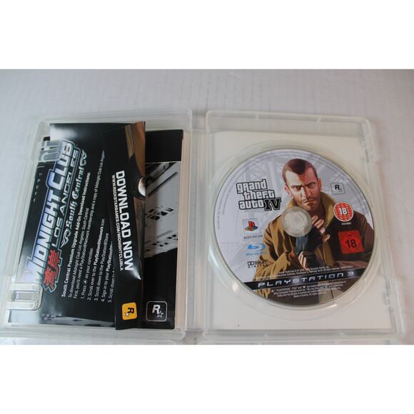 2 games: Grand Theft Auto IV + V (Sony PS3) PAL (Not for U.S. Consoles) - Picture 6 of 11
